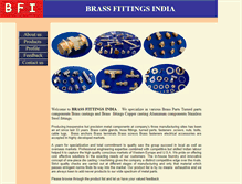 Tablet Screenshot of brass-fittings-india.com